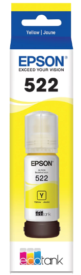 Tintas epson 522 Yellow